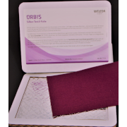 Orbis Silber Textilfolie violett